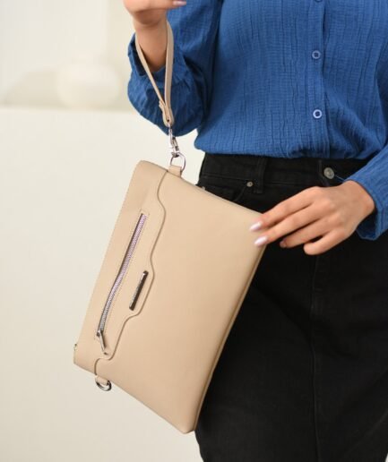 Jasminel Kadın Omuz Çantası ve El Çantası - Portföy Çanta - Clutch Bag - 1360