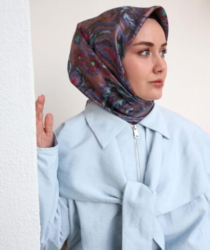 Twill İpek Eşarp 11469-38