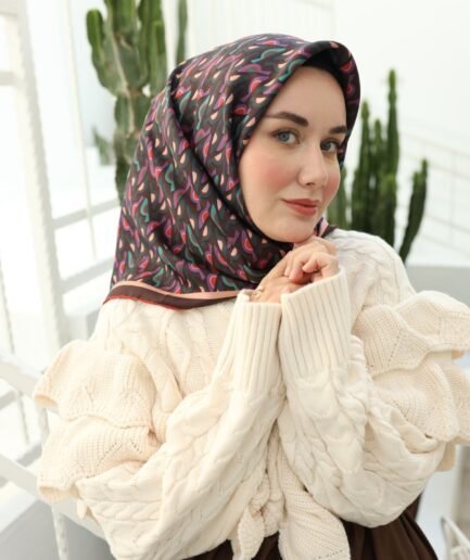 Twill İpek Eşarp 11413-41