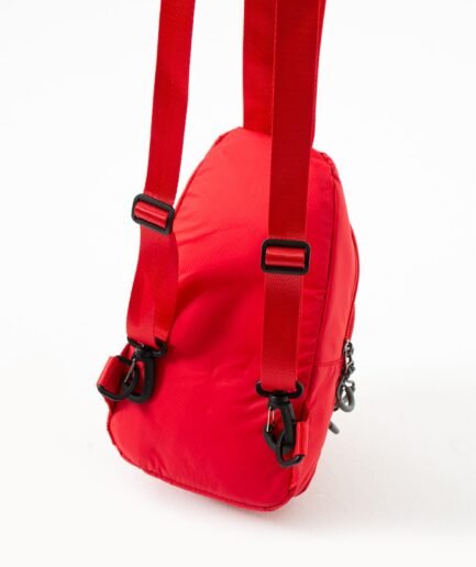 Unisex Paraşüt Kumaş Suya Dayanıklı 3 Bölmeli Çapraz Ve Sırtlık Askılı Body Bag